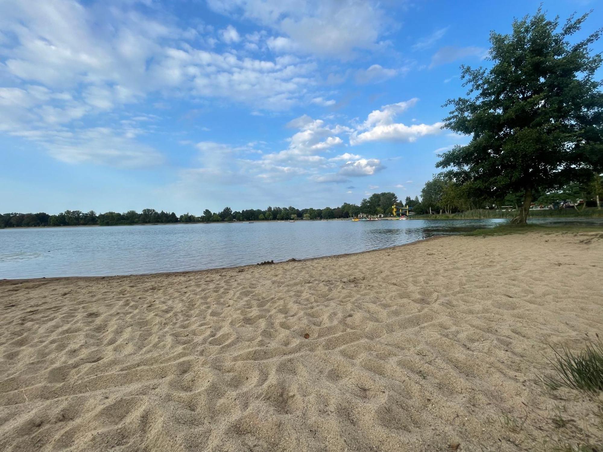 Gruener Bungalow Am Kiebitzsee Villa Falkenburg Екстериор снимка